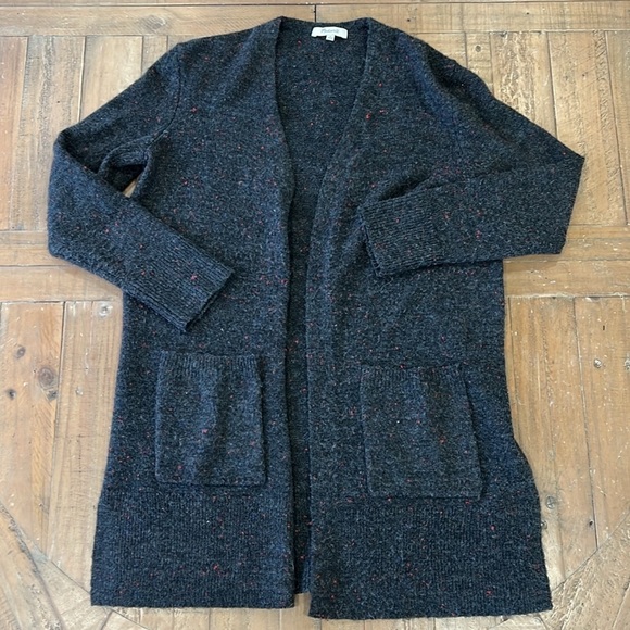 Madewell donegal Kent cardigan coziest knit dark gray - Picture 4 of 12
